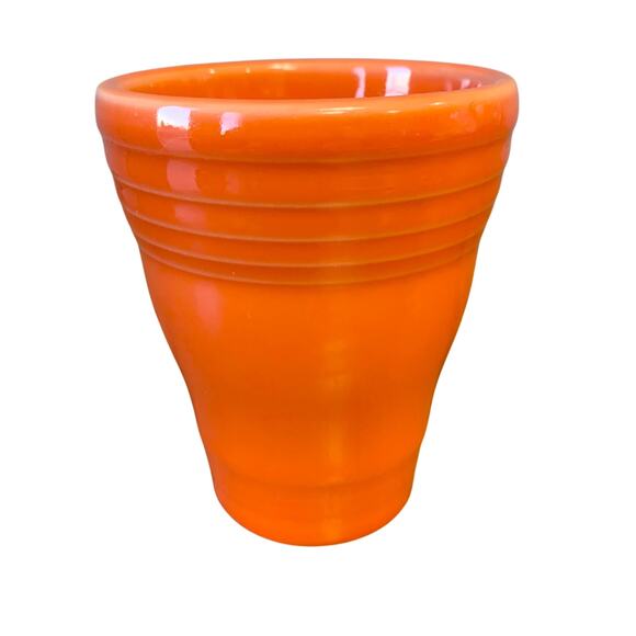 Fiestaware Fiesta Ware Tumbler Juice Cup 6.5oz Poppy Orange NEW USA - Picture 1 of 6